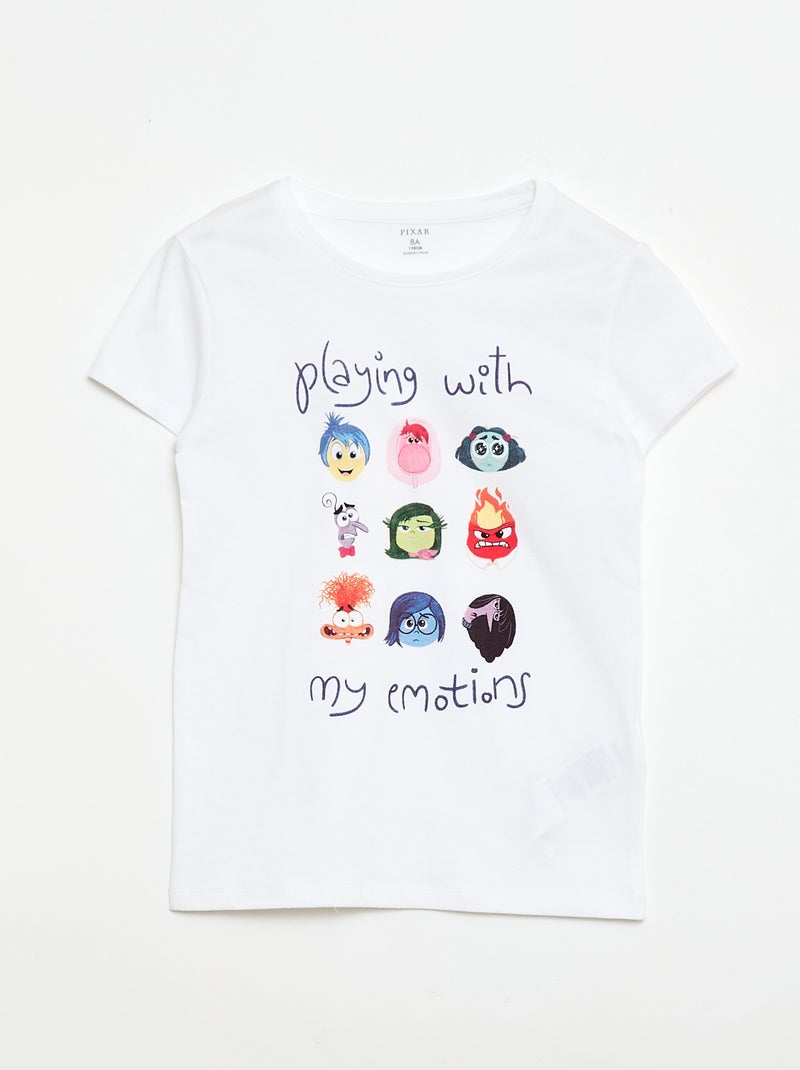 Pigiama "Disney" 2 pezzi short + T-shirt Bianco - Kiabi