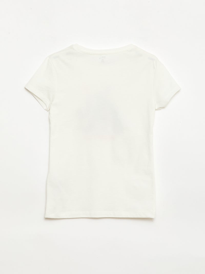 Pigiama 'Disney' 2 pezzi short + T-shirt Bianco - Kiabi