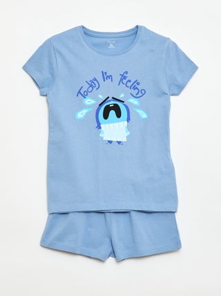 Pigiama "Disney" 2 pezzi short + T-shirt