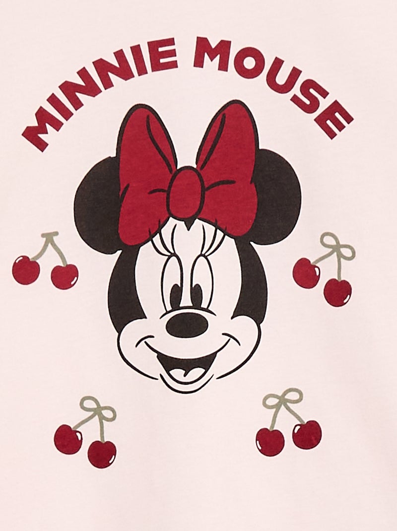 Pigiama 'Disney' 2 pezzi short + T-shirt Rosa - Kiabi