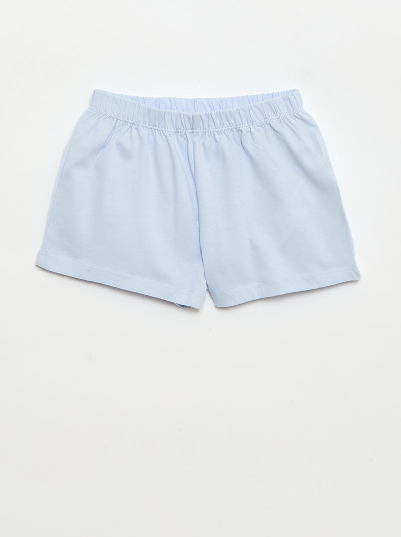 Pigiama 'Disney' 2 pezzi shorts + T-shirt Bianco - Kiabi