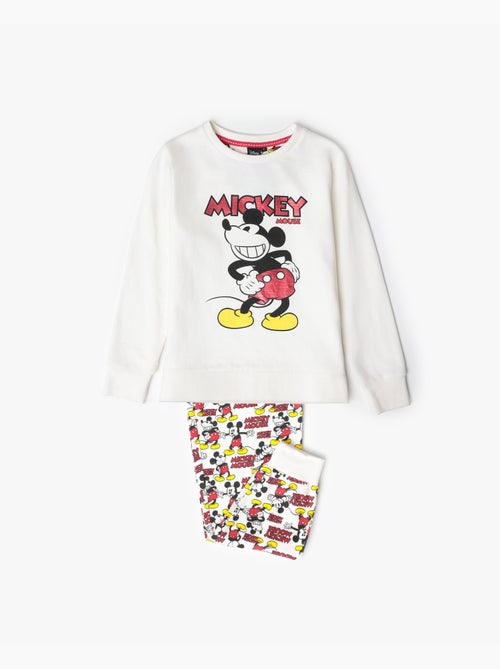 Pigiama DISNEY a maniche lunghe in peluche di Topolino per bambine - Kiabi Pigiama DISNEY a maniche lunghe in peluche di Topolino per bambine - Kiabi