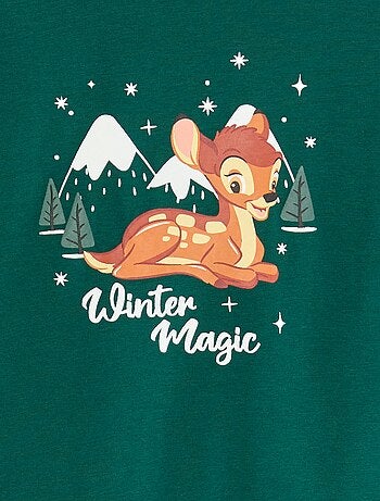 Completo pigiama natalizio 'Disney' 'Frozen' in jersey di cotone