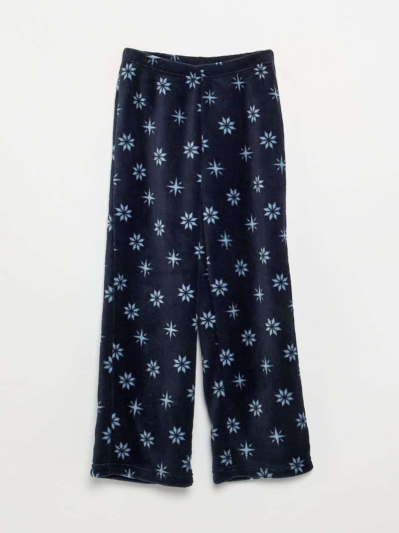 Pigiama "Disney" "Frozen" 2 pezzi - T-shirt a maniche lunghe + pantaloni Blu - Kiabi