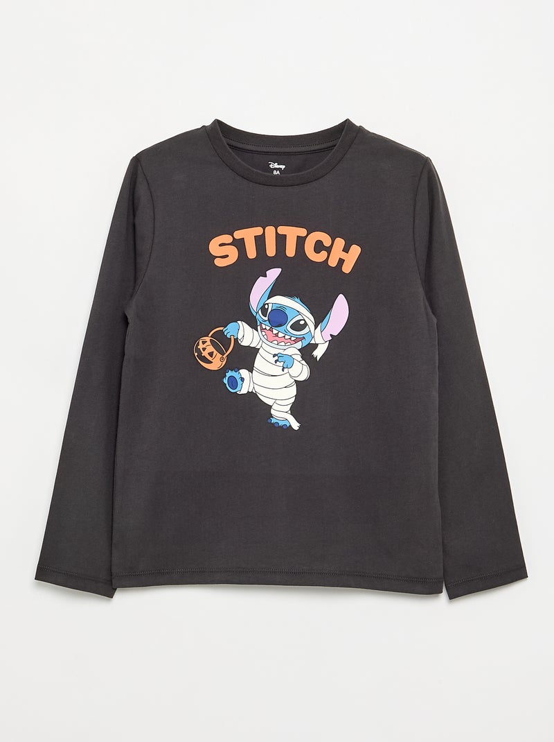 Pigiama 'Disney' 'Halloween' 2 pezzi - T-shirt a maniche lunghe + pantaloni Grigio scuro/ Antracite - Kiabi
