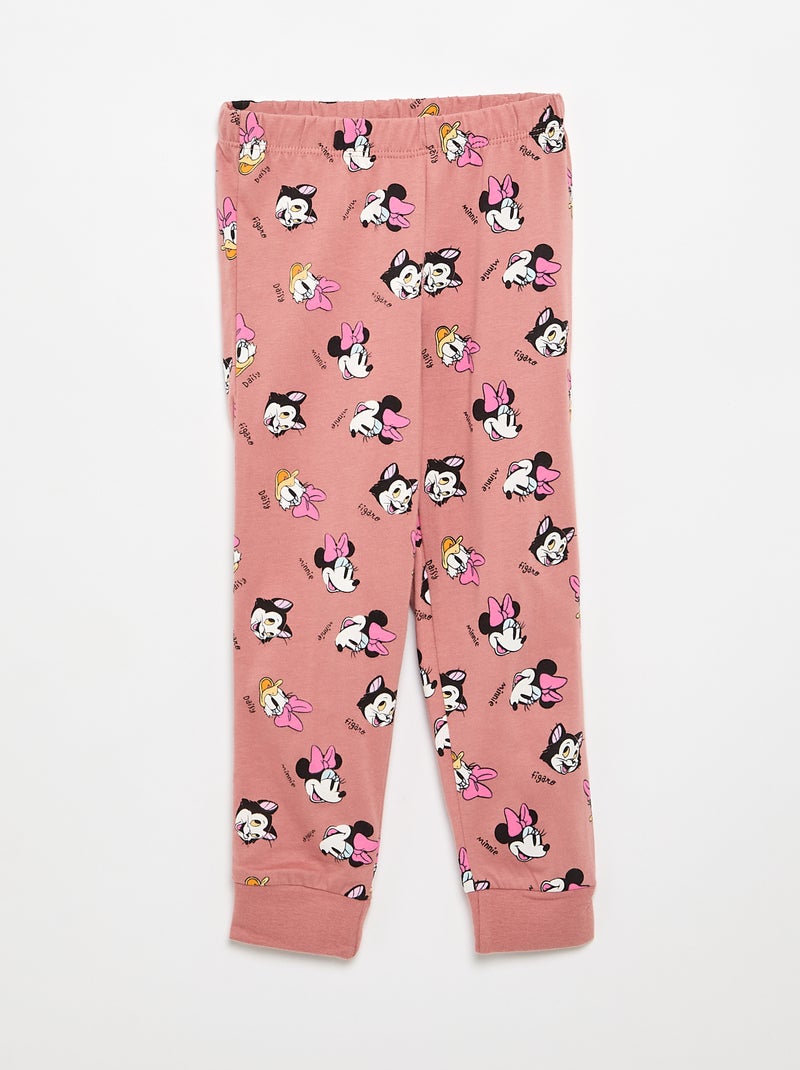 Pigiama 'Disney' in jersey di cotone Rosa - Kiabi