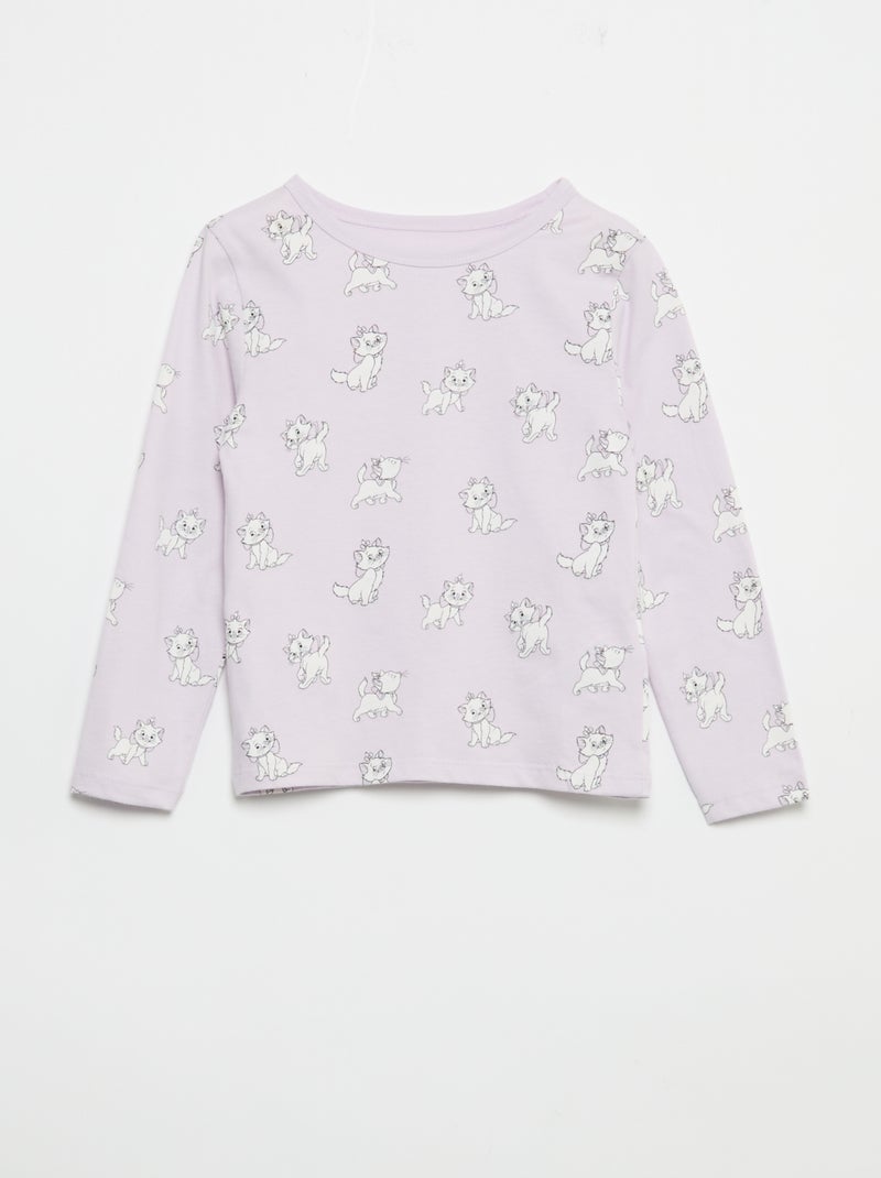 Pigiama "Disney" in jersey di cotone Viola - Kiabi