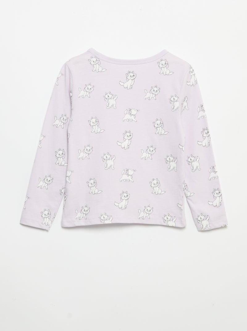 Pigiama "Disney" in jersey di cotone Viola - Kiabi