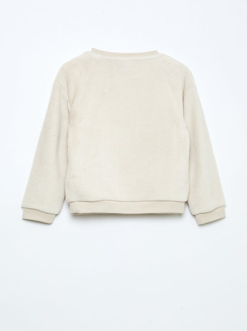 Pigiama 'Disney' in pile Beige - Kiabi