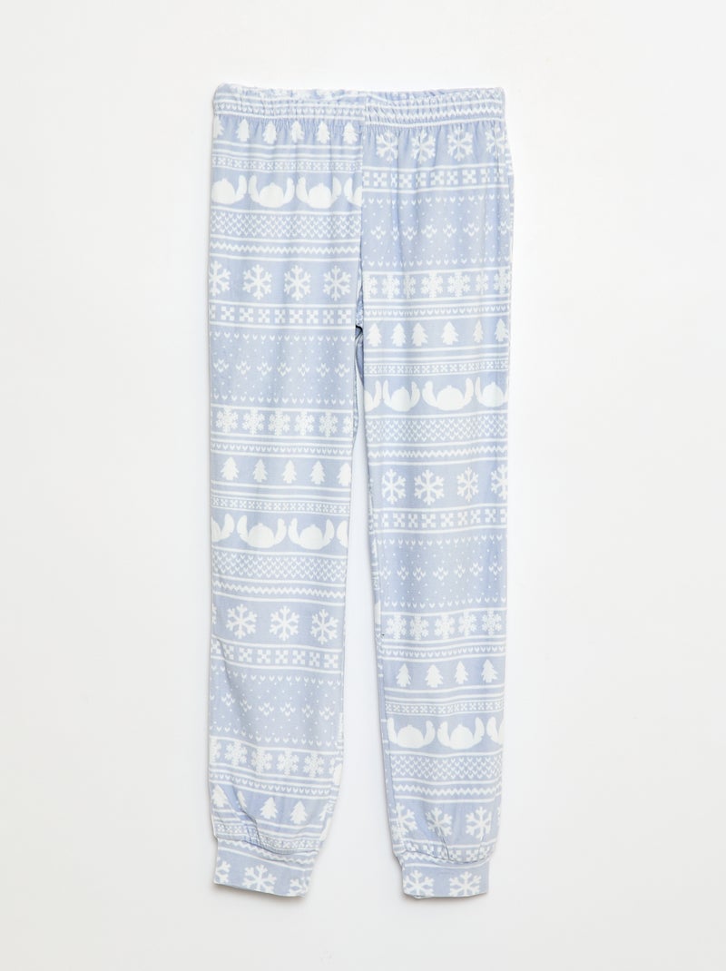 Pigiama 'Disney' 'Stitch' in pile Blu - Kiabi