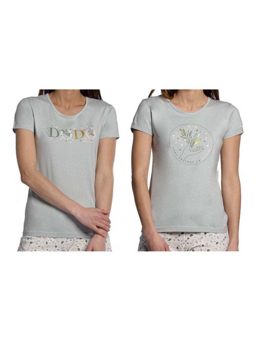 Pigiama DODO HOMEWEAR - Confezione da 2 - Kiabi