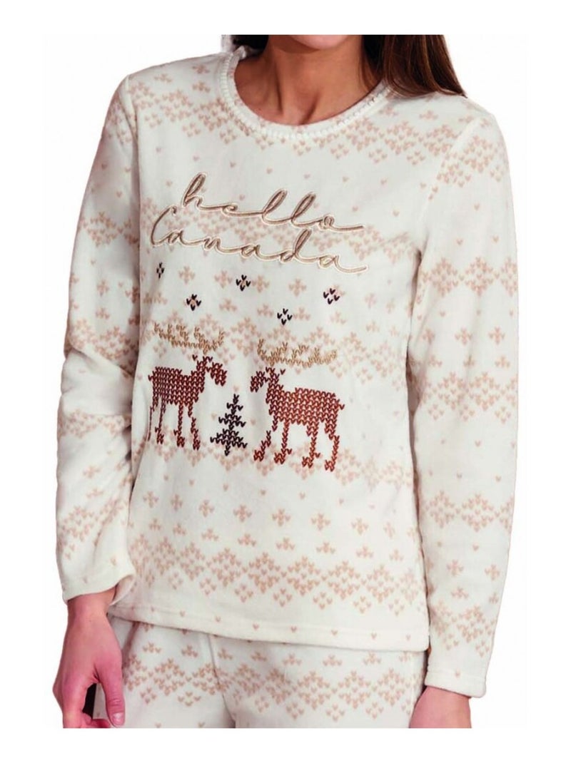 Pigiama DODO HOMEWEAR Beige - Kiabi