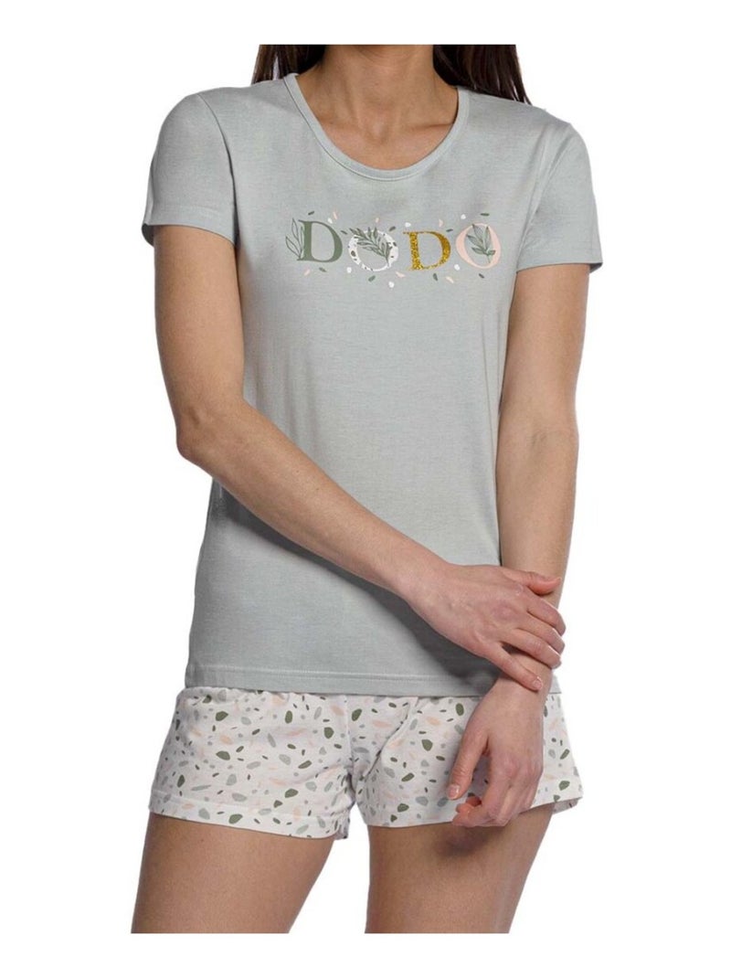 Pigiama DODO HOMEWEAR Grigio giallo grigio - Kiabi