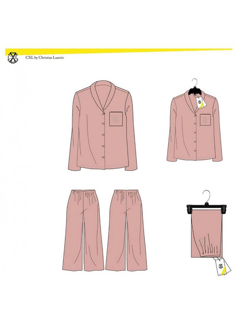 Pigiama Donna CXL BY LACROIX Tortora - Kiabi