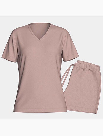 Pigiama donna in lyocell maniche corte | Impetus