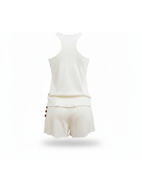 Pigiama Donna INFINITIF PARIS Canottiera e Pantaloncini Maglia Morbida - Kiabi Pigiama Donna INFINITIF PARIS Canottiera e Pantaloncini Maglia Morbida - Kiabi
