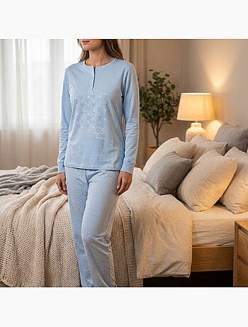 Pigiama Donna Manica Lunga OZABI