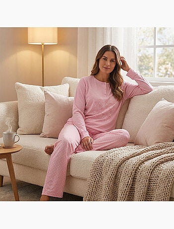 Pigiama Donna Manica Lunga OZABI