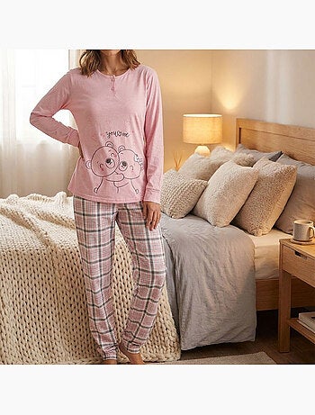 Pigiama Donna Manica Lunga OZABI