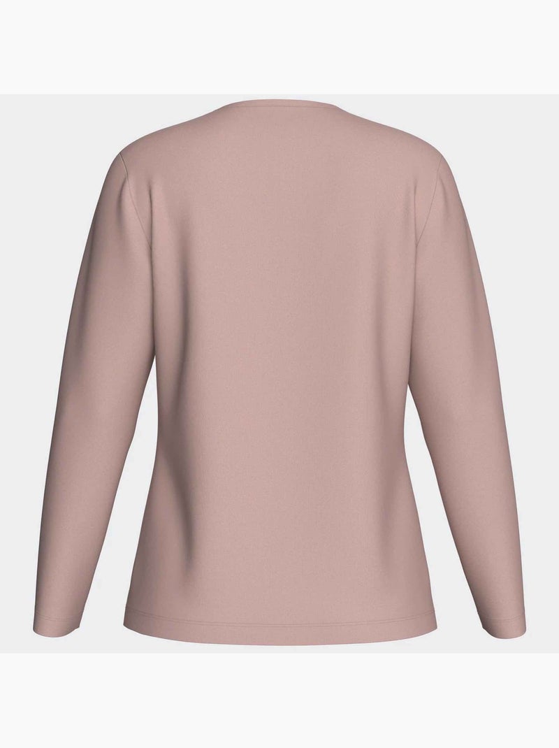Pigiama donna maniche lunghe in lyocell | impetus | impetus Rosa antico - Kiabi