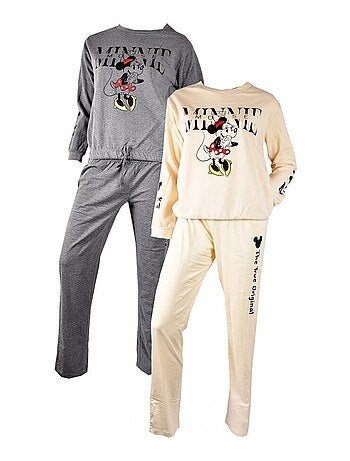 Pigiama Donna MINNIE in Cotone - Confezione da 2