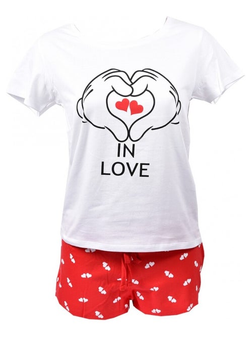 Pigiama donna MINNIE in cotone - Confezione da 2 - Kiabi Pigiama donna MINNIE in cotone - Confezione da 2 - Kiabi