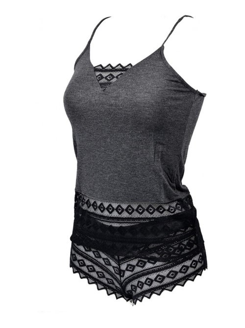 Pigiama donna NO PUBLIK cotone - Confezione da 2 - Kiabi