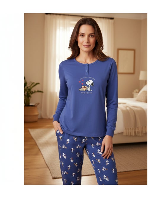 Pigiama donna ozabi leggero ricamo fantasia - Kiabi Pigiama donna ozabi leggero ricamo fantasia - Kiabi
