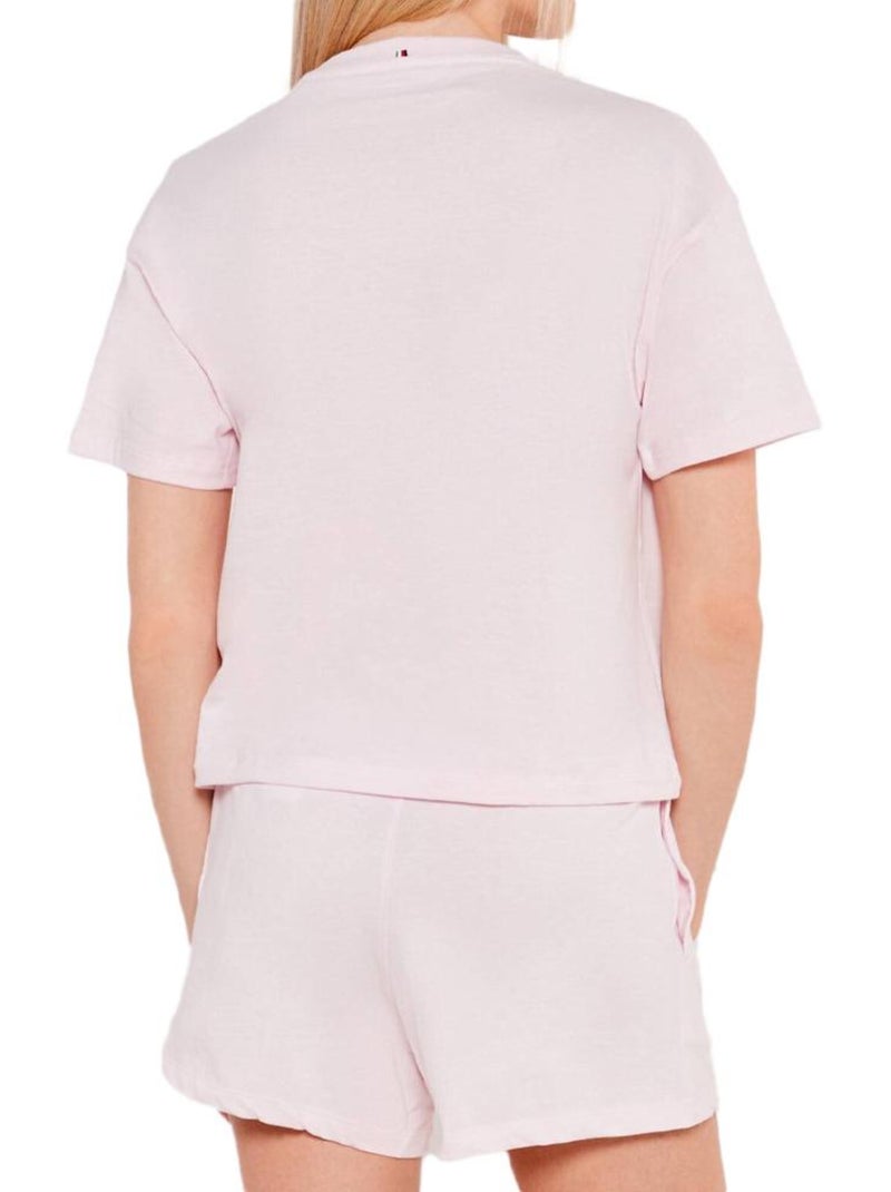 Pigiama Donna Tommy Hilfiger in Jersey Rosa - Kiabi