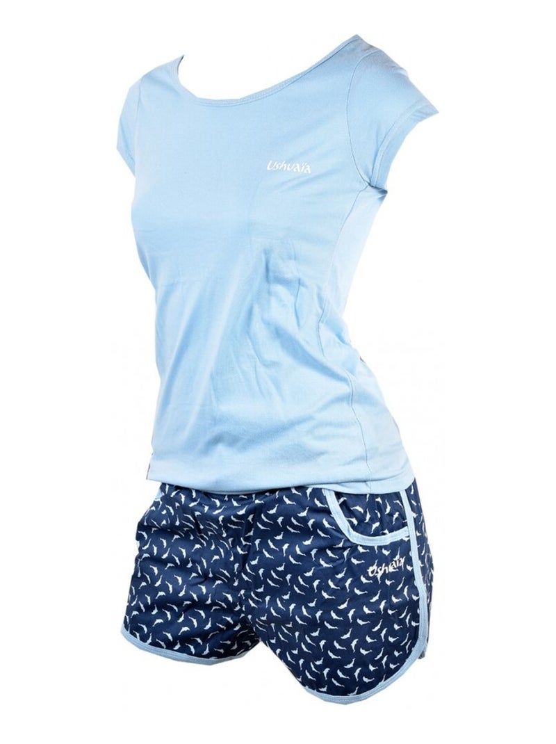 Pigiama Donna USHUAIA Blu Blu cielo - Kiabi