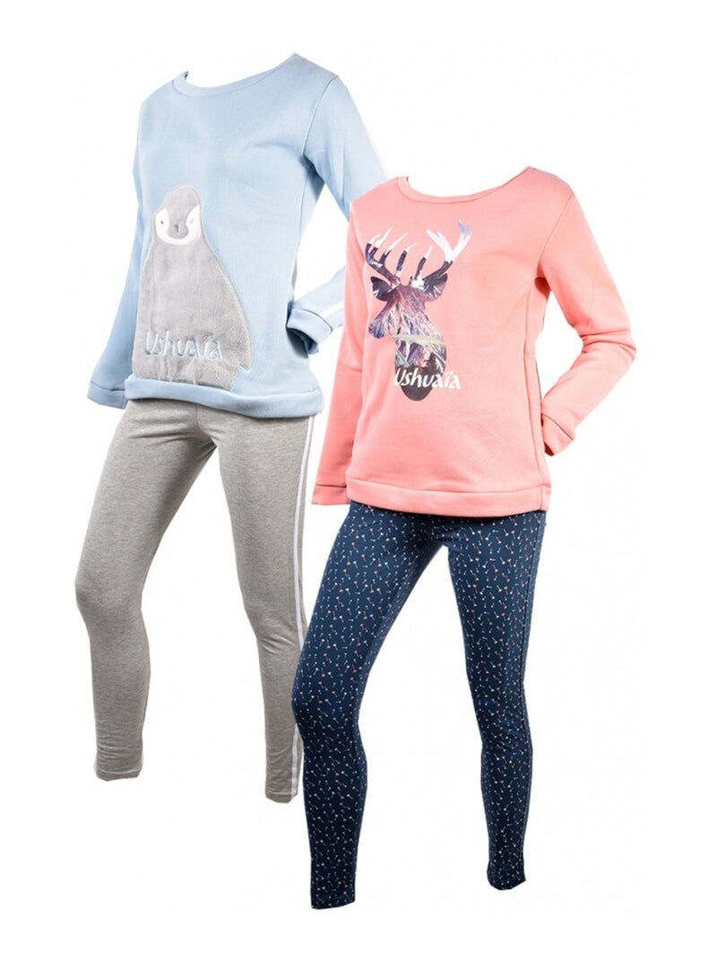 Pigiama Donna USHUAIA Blu - Kiabi