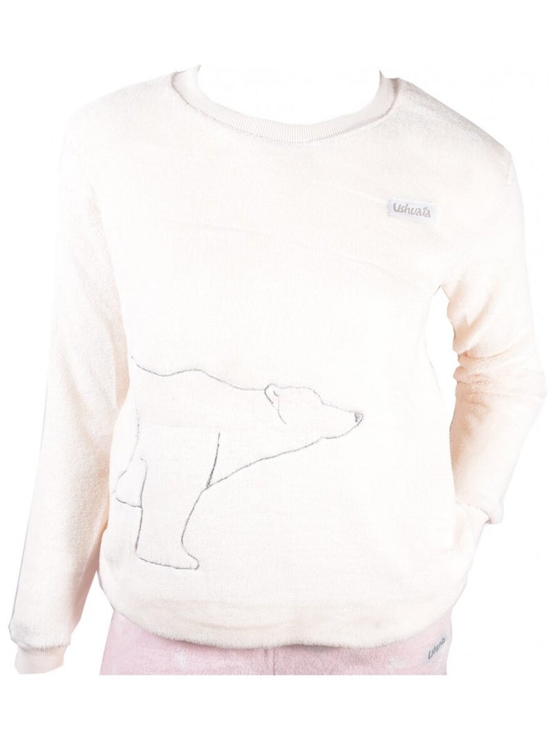 Pigiama Donna USHUAIA Ecru - Kiabi