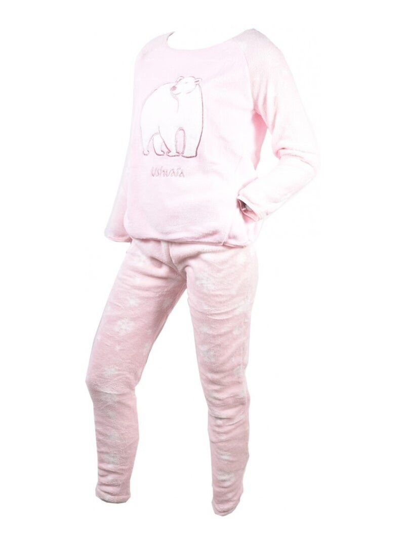 Pigiama Donna USHUAIA Rosa - Kiabi