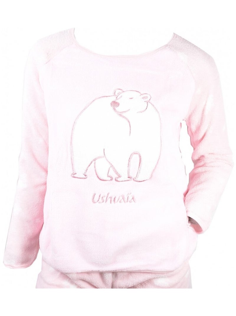 Pigiama Donna USHUAIA Rosa - Kiabi