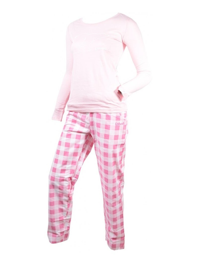 Pigiama Donna USHUAIA Rosa - Kiabi