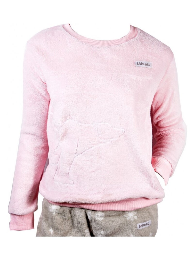 Pigiama Donna USHUAIA Rosa - Kiabi