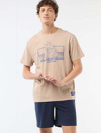 Pigiama 'Dragon Ball' completo t-shirt + pantaloncini - 2 pezzi