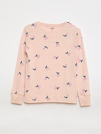 Completo pigiama stampato t-shirt + pantaloni - 2 pezzi