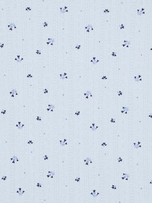 Pigiama due pezzi in maglia traforata - Kiabi Pigiama due pezzi in maglia traforata - Kiabi