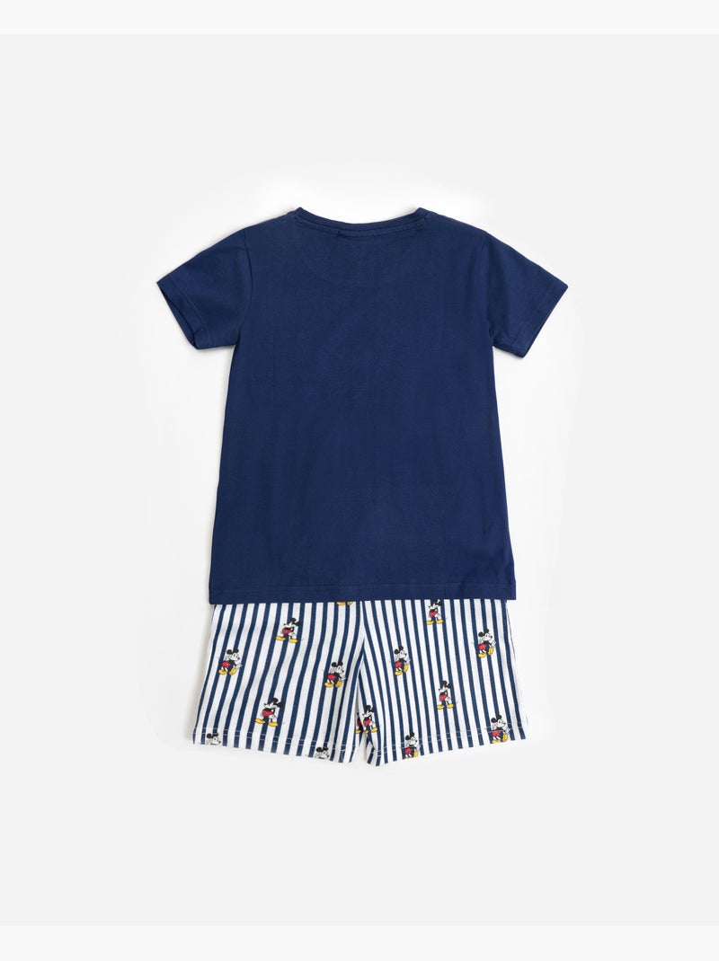 Pigiama estivo a maniche corte DISNEY Mickey Ny per bambini Blu - Kiabi