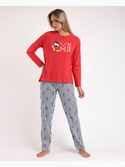 Pigiama estivo a maniche lunghe da donna DISNEY Mickey Ny - Kiabi Pigiama estivo a maniche lunghe da donna DISNEY Mickey Ny - Kiabi