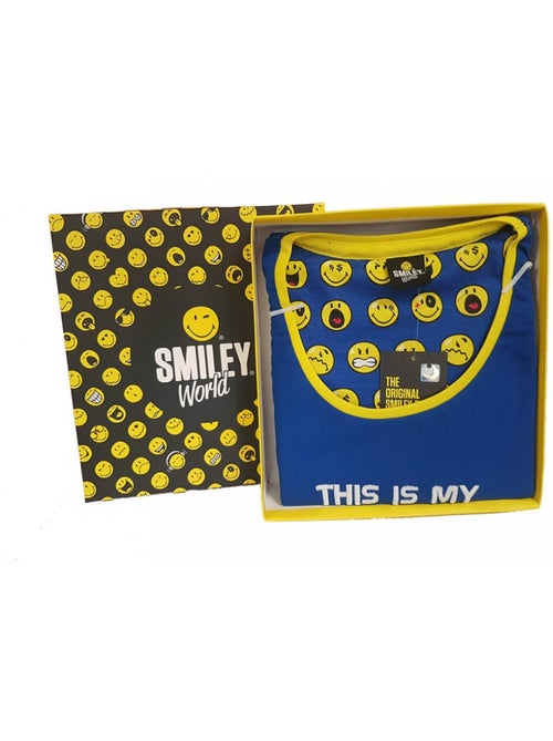 Pigiama Fantasia Licenza Qualità Superiore Confezione Regalo: Smiley, Disney, Santoro - Kiabi Pigiama Fantasia Licenza Qualità Superiore Confezione Regalo: Smiley, Disney, Santoro - Kiabi