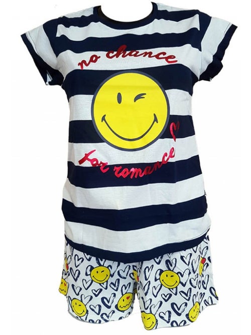 Pigiama Fantasia Licenza Qualità Superiore Confezione Regalo: Smiley, Disney, Santoro - Kiabi Pigiama Fantasia Licenza Qualità Superiore Confezione Regalo: Smiley, Disney, Santoro - Kiabi