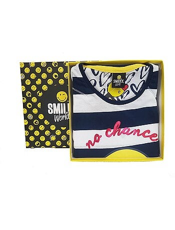 Pigiama Fantasia Licenza Qualità Superiore Confezione Regalo: Smiley, Disney, Santoro