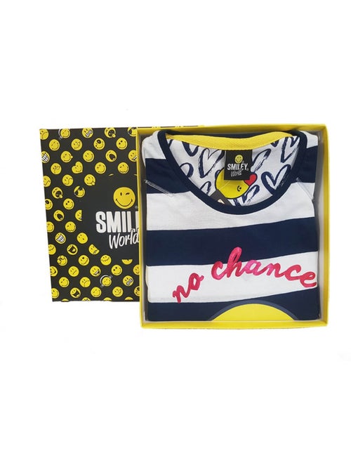 Pigiama Fantasia Licenza Qualità Superiore Confezione Regalo: Smiley, Disney, Santoro - Kiabi Pigiama Fantasia Licenza Qualità Superiore Confezione Regalo: Smiley, Disney, Santoro - Kiabi