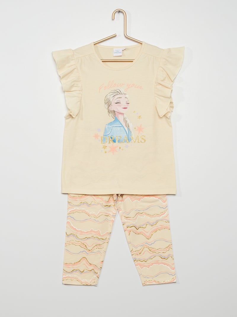 Pigiama 'Frozen' 2 pezzi BEIGE - Kiabi