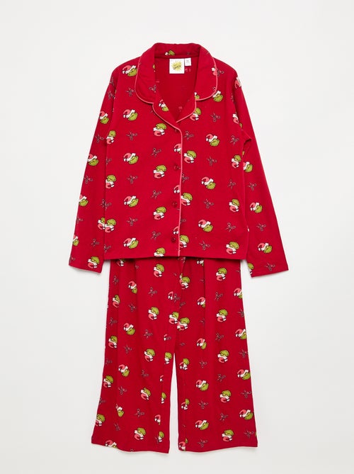 Pigiama "Grinch" 2 pezzi - Giacca + pantaloni - Kiabi