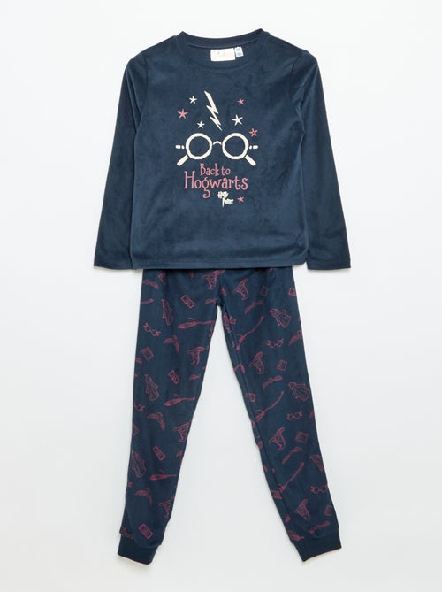 Pigiama "Harry Potter" 2 pezzi - T-shirt a maniche lunghe + pantaloni - Kiabi Pigiama "Harry Potter" 2 pezzi - T-shirt a maniche lunghe + pantaloni - Kiabi