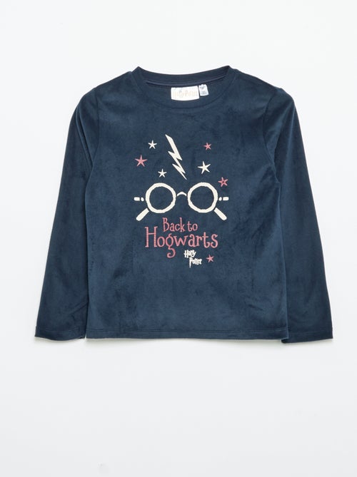 Pigiama "Harry Potter" 2 pezzi - T-shirt a maniche lunghe + pantaloni - Kiabi Pigiama "Harry Potter" 2 pezzi - T-shirt a maniche lunghe + pantaloni - Kiabi