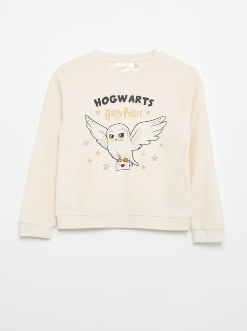 Pigiama "Harry Potter" 2 pezzi in pile - T-shirt a maniche lunghe + pantaloni - Kiabi